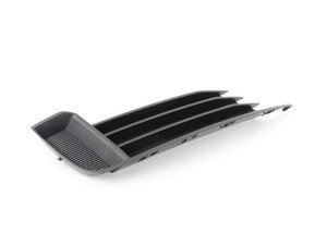 ES#2723596 - 8V58076819B9 - Lower Bumper Grille - Satin Black - Left - Keep your exterior looking clean - Genuine Volkswagen Audi - Audi