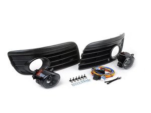 ES#2838979 - MK5GTFGZZAKT - Fog Light Conversion Kit - ZiZa Brand Projector With Golf GT Grilles  - (NO LONGER AVAILABLE) - Complete kit to install fog lights on your Jetta, a 37 piece kit - ECS - 