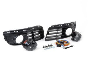ES#2838961 - 1K0998012KT - Fog Light Conversion Kit - ZiZa Brand Projector - Complete kit to install fog lights on your Jetta, a 37 piece kit - Assembled By ECS - Volkswagen