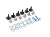 ES#2838988 - 1K0998002KT1 - Fog Light Conversion Kit - Non Projector - Complete kit to install fog lights on your Jetta, a 37 piece kit - Assembled By ECS - Volkswagen