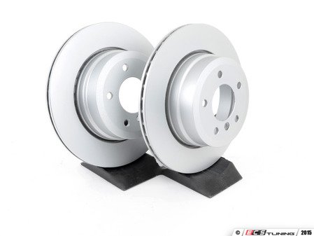 ES#2836926 - 34216763345KT - Rear Brake Rotors - Pair (320x20) - Featuring a protective Meyle Platinum coating. - Meyle - BMW