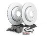 ES#2777078 - 34116854998KT10 - Front Brake Service Kit - Featuring Zimmermann brake rotors and ECS DD23 Daily Driver ceramic pads - Assembled By ECS - BMW