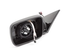 ES#84024 - 51167153169 - E46 Heated Outside Mirror - Memory Bus - Left - A complete assembly without the exterior cover or glass - Genuine BMW - BMW
