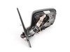 ES#84024 - 51167153169 - E46 Heated Outside Mirror - Memory Bus - Left - A complete assembly without the exterior cover or glass - Genuine BMW - BMW