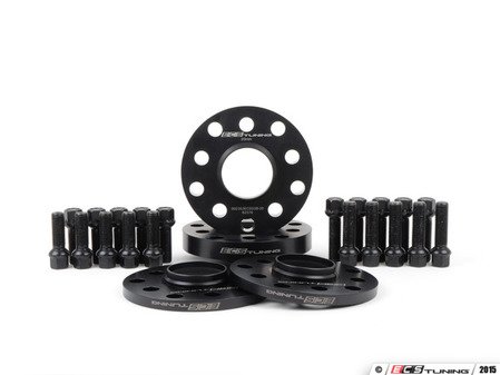 ES#2873013 - r32flushktKT - R32 Flush Kit - Black Bolts - Bring your stock wheels to the "flush" position - ECS - Volkswagen