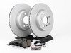 ES#2862824 - 804322196441KT - Front Brake Service Kit - Featuring ECS V5 coated rotors and ECS DD23 "Daily Driver" ceramic pads. - Assembled By ECS - BMW