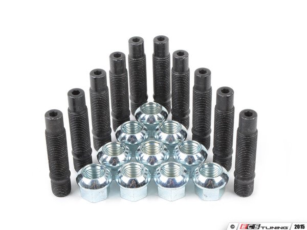 20 pcs/set Extended Wheel Studs Conversion Tall Lug Bolts / Screw Adapter Kit(M12x1.25,M12x1.5,M14x1.25,M14x1.5) - 34