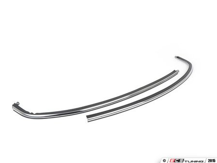 ES#2825751 - 51317051527KT - Trim Cover Chrome - Set - Mounts below the front windshield - Genuine MINI - MINI
