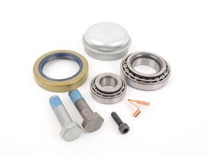 ES#2763246 - 2013300151 - Front Wheel Bearing Kit - Priced Each - Includes inner and outer wheel bearings, wheel seal, cap, and hardware - Ruville - Mercedes Benz