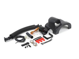 ES#2210245 - 5K0898021 - NewSouth Offset Column Pod Gauge Kit - White Color Backlighting Gauge - Includes NewSouth 30in Hg/30 PSI Mechanical Boost Gauge, Offset Column Pod and Multi-Tap Hose - New South Performance - Volkswagen