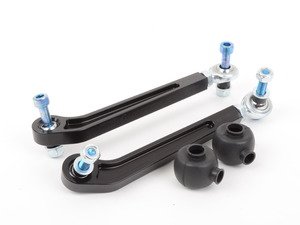 ES#2864590 - 034-402-4005 - Adjustable Rear Sway Bar End Links - Pair - Replace your flimsy, sloppy OEM sway bar end links with these performance engineered adjustable spherical endlinks - 034Motorsport - Audi