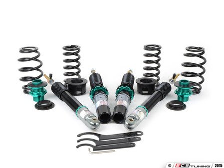 ES#2839063 - mrcdkaa509 - Euro Street Series Coilovers - Adjustable Dampening - Featuring adjustable damping. Average lowering of 0.5"-2.0"F, 0.5"-2.0"R. - Megan Racing - Audi