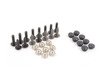 ES#2840328 - P716056SILVER - Rennline 4-Piece Pedal Set - Silver - (NO LONGER AVAILABLE) - Silver finish with rubber grip - includes gas, brake, clutch, and dead pedals - Rennline - 
