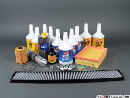 ES#2857653 - E46M3SVCUP+KT2 - "Complete" Inspection II Kit - Includes a comprehensive selection of quality parts to service your BMW including Redline fluids - Assembled By ECS - BMW
