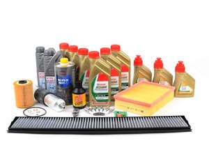 ES#2857650 - E46M3SVCUP+KT1 - "Complete" Inspection II Kit - Includes a comprehensive selection of quality parts to service your BMW including TWS Edge Professional oil - Assembled By ECS - BMW