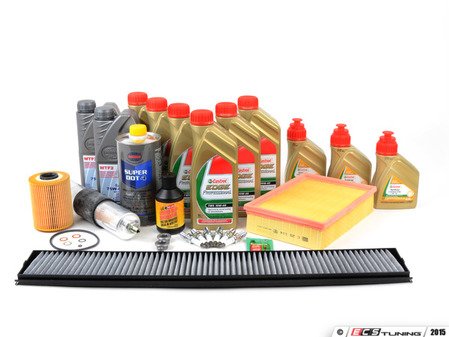 ES#2857650 - E46M3SVCUP+KT1 - "Complete" Inspection II Kit - Includes a comprehensive selection of quality parts to service your BMW including TWS Edge Professional oil - Assembled By ECS - BMW