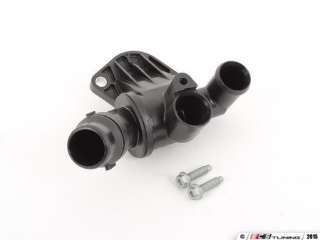 ES#2586522 - 06D121111G1KT - Thermostat Replacement Kit - Includes thermostat with housing, o-ring and mounting hardware - Genuine Volkswagen Audi - Audi