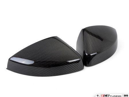ES#2825797 - 011121ecs01 - Carbon Fiber Mirror Cap Set - Audi 8V A3/S3  - Upgrade your exterior look - ECS - Audi