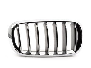 ES#2711705 - 51137316062 - F15 Front grille - right - Replacement grille, chrome outer with chrome slats - Genuine BMW - BMW