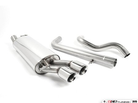 ES#2828104 - SSXVW052 - 2.5" Cat-Back Exhaust System - Non-Resonated - Get that Exhaust tone you've been looking for! - Milltek Sport - Volkswagen