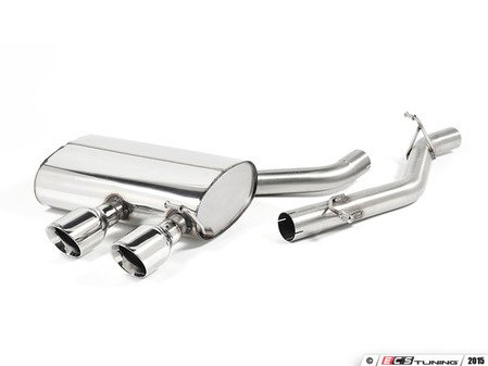 ES#2828150 - SSXVW133 - 2.75" Cat-Back Exhaust System - Non-Resonated - Get that Exhaust tone you've been looking for! Features polished tips. - Milltek Sport - Volkswagen