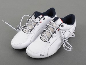 ES#2859993 - 80162354992 - BMW Motorsport Drift Cat 5 Shoes - White, Size 6 - The ultimate driving shoes for your ultimate driving machine - Genuine BMW - BMW