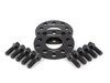 ES#2748251 - ECS244KTWBLT1KT - ECS Wheel Spacer & Bolt Kit - 8mm With Black Conical Seat Bolts - Complete kit for two wheels, comes with everything you need to install spacers on your aftermarket wheels - ECS - Audi Volkswagen