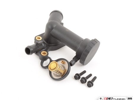 ES#2827035 - 11537829959KT2 - Thermostat Replacement Kit - Thermostat housing and thermostat kit with bolts : Cooper - Assembled By ECS - MINI