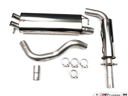 ES#2828108 - SSXVW056 - 2.5" Cat-Back Exhaust System - Resonated - Get that Exhaust tone you've been looking for! - Milltek Sport - Volkswagen