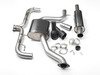 ES#2828238 - SSXVW229 - 3" Cat-Back Exhaust System - Resonated - Get that Exhaust tone you've been looking for! Features 3" construction with 4" Matte Black "GT100" style tips. - Milltek Sport - Volkswagen