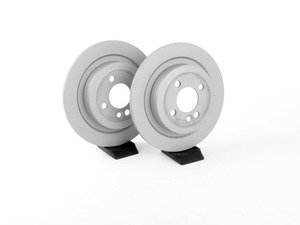 ES#2619459 - 34216784389KT3 - Rear Brake Rotors - Pair 11.02" (280x10) 150 3489 20 - New brake rotors to restore your stopping power in your MINI. - Zimmermann - MINI