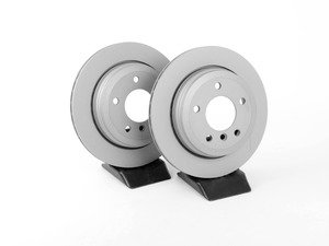 ES#10557 - 34216855159kt1 - Rear Brake Rotors - Pair (294x19) - Restore braking power. - Zimmermann - BMW