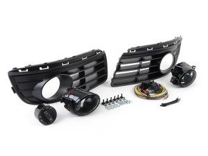 ES#7704 - 1k0998002 - Fog Light Conversion Kit - Non Projector - Complete kit to install fog lights on your Jetta, a 38 piece kit - Assembled By ECS - Volkswagen