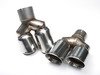 ES#2827387 - SSXAU261 - Cat-Back Exhaust System - Resonated - 2.37" stainless steel with quad 80mm polished tips - Milltek Sport - Audi