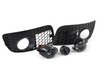 ES#252719 - OPNZZAFOG - Projector Fog Light Conversion Kit - With Open Honeycomb Grilles - Convert your standard fogs to projector style, featuring Ziza projector fog lights with 9006 bulbs. - Assembled By ECS - 