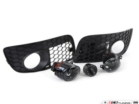 ES#252719 - OPNZZAFOG - Projector Fog Light Conversion Kit - With Open Honeycomb Grilles - Convert your standard fogs to projector style, featuring Ziza projector fog lights with 9006 bulbs. - Assembled By ECS - 