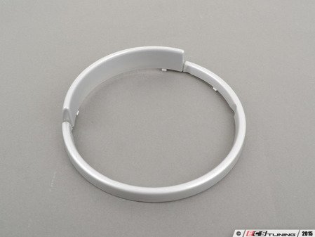 ES#117311 - 51457059155 - Silver Trim Ring - For MINIs with navigation located in the center - Genuine MINI - MINI