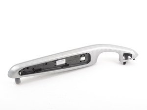 ES#186925 - 72127050634 - Front Right Armrest - Aluminum/Grey - (NO LONGER AVAILABLE) - Fits both coupe and convertible models - Genuine BMW - 