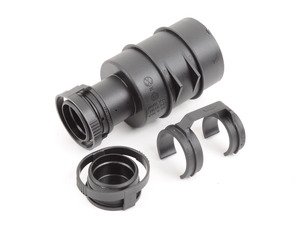ES#2893690 - 021131127dKT - Connecting Pipe With Check Valve And Bracket - Secondary air system connecting pipe with intake filter - Genuine Volkswagen Audi - 