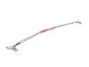 ES#5339542 - 053944la01-03KT - Strut Tower Brace - Polished Aluminum  - Increase torsional rigidity by reducing strut tower deflection. Featuring lightweight aluminum construction and stainless steel mounting hardware! - ECS - Volkswagen
