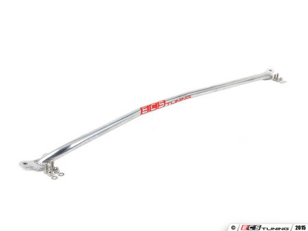ES#5339542 - 053944la01-03KT - Strut Tower Brace - Polished Aluminum  - Increase torsional rigidity by reducing strut tower deflection. Featuring lightweight aluminum construction and stainless steel mounting hardware! - ECS - Volkswagen