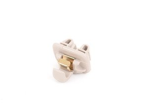 ES#367605 - 4B08575621ZS - Sun Visor Clip - Biscuit (Beige) - Priced Each - Fits the left or right side - Genuine Volkswagen Audi - Audi