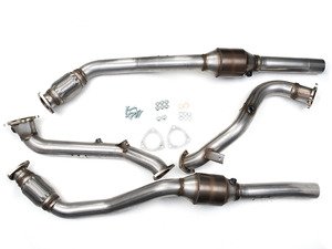 ES#2827486 - SSXAU369 - 2.76" Downpipes - (NO LONGER AVAILABLE) - Featuring Milltek Sport Hi-Flow Sports Cat - Milltek Sport - 