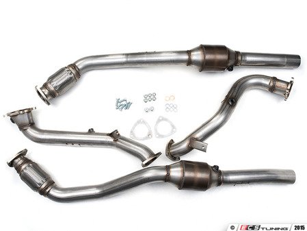 ES#2827486 - SSXAU369 - 2.76" Downpipes - (NO LONGER AVAILABLE) - Featuring Milltek Sport Hi-Flow Sports Cat - Milltek Sport - 