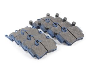 ES#2857849 - 7894-d1135KT1 - Front & Rear Cool Carbon Street Sport Pad Set - Excellent street pad developed for daily driving and with a friction level increasing with heat for an added layer of protection when additional braking performance could be required. - Cool Carbon Performance - Porsche