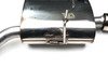 ES#2827802 - SSXM012 - Cat-Back Exhaust System - Jet R50/R52 Cooper  - 2.13" stainless steel with single 90mm Jet polished tip - Milltek Sport - MINI