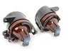 ES#2063753 - 1K0998027 - Projector Fog Light Conversion Kit - With 3 Bar Grille - Complete kit to install European projector fog lights - includes bulbs - Assembled By ECS - Volkswagen