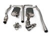 ES#2827813 - SSXM026 - Cat-Back Exhaust System - Non-Resonated - 2.50" stainless steel with dual 100mm Jet polished tips - Milltek Sport - MINI