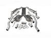ES#2827890 - SSXPO017 - Cat-Back Exhaust System - Resonated - (NO LONGER AVAILABLE) - 2.75" stainless steel exhaust for use with stock tips - Milltek Sport - 