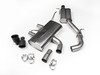 ES#2828229 - SSXVW220 - 3" Cat-Back Exhaust System - Resonated - Get that Exhaust tone you've been looking for! Features 3" construction with 4" Black Velvet "GT100" style tips. - Milltek Sport - Volkswagen